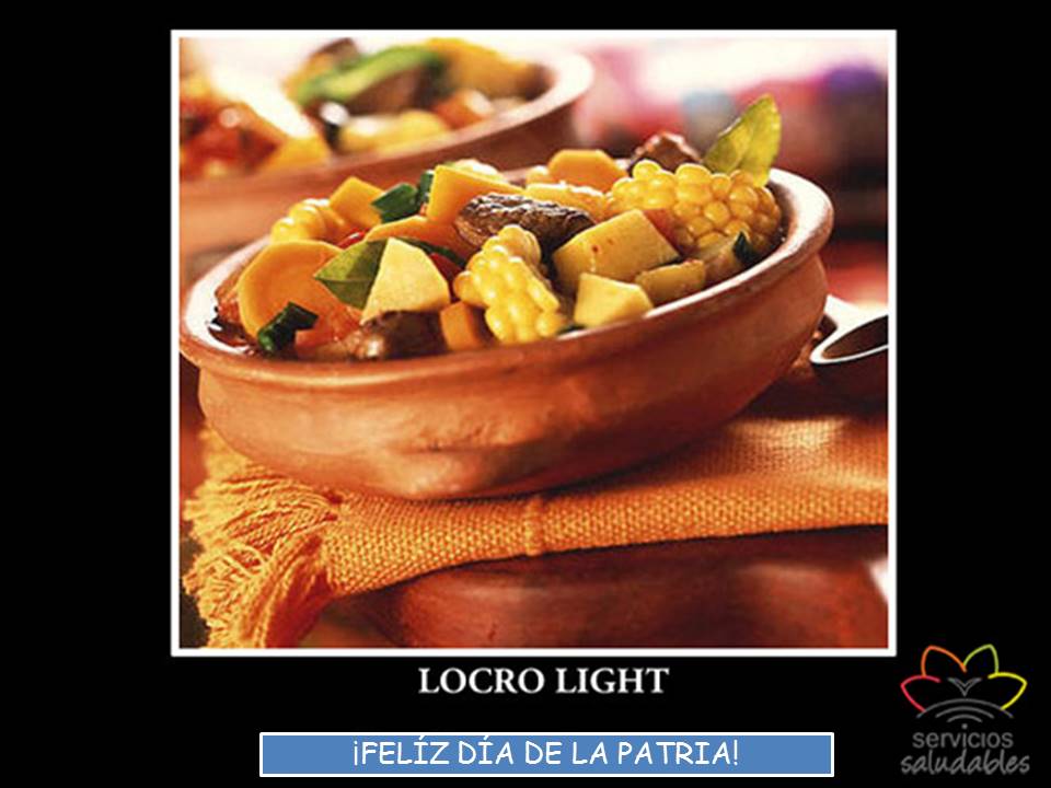 LOCRO LIGHT PARA UN MIÉRCOLES FERIADO