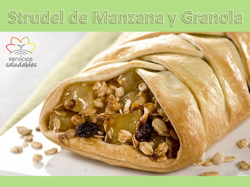 Strudel de Manzana de Lunes Saludable