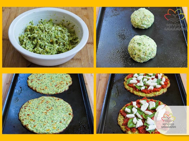 Lunes Saludable: Pizza con base de Zuchinis